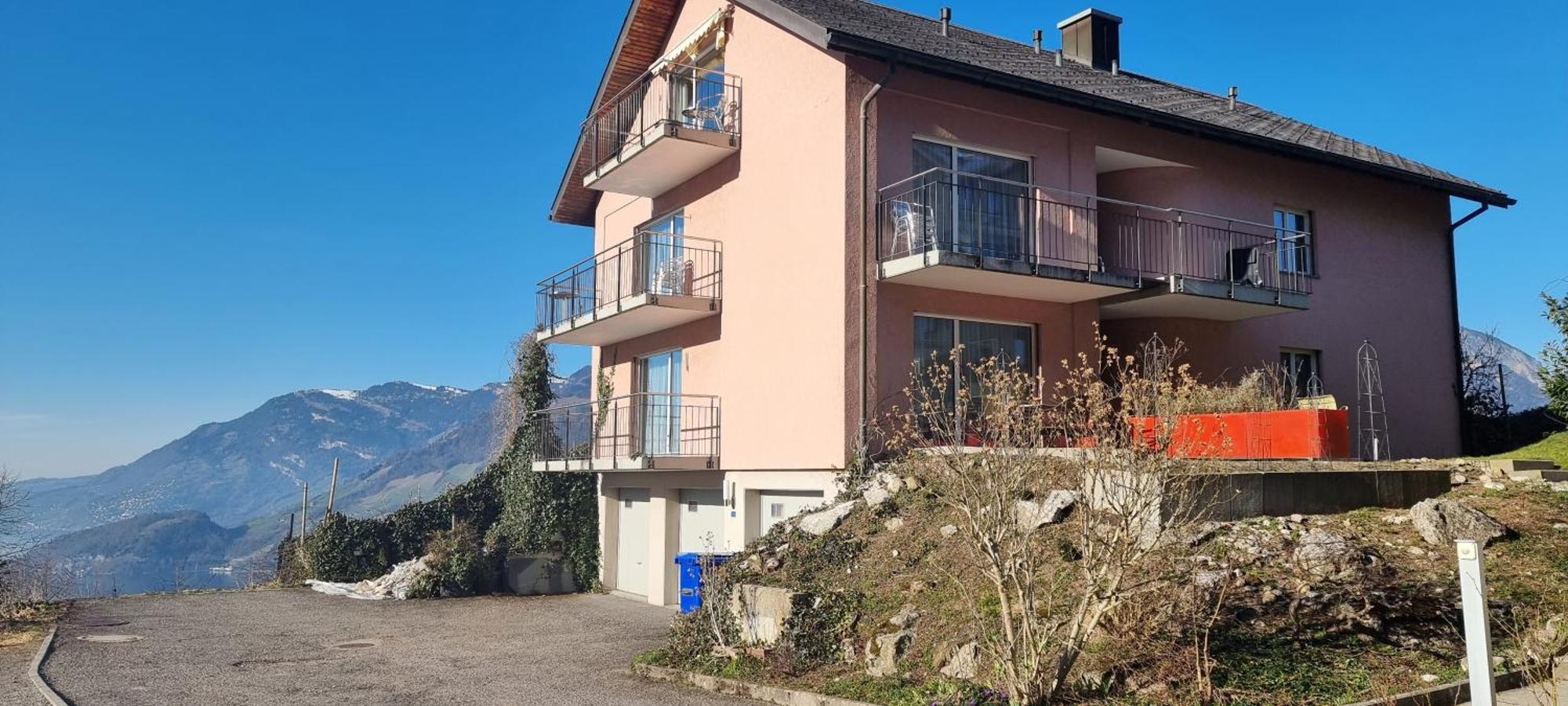 Appartamento BellaRosa Emmetten Esterno foto